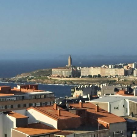 Encantador Y Con Vistas Al Mar A Coruna Bagian luar foto