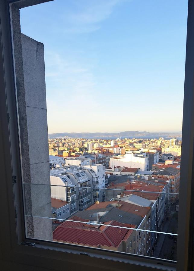 Encantador Y Con Vistas Al Mar A Coruna Bagian luar foto